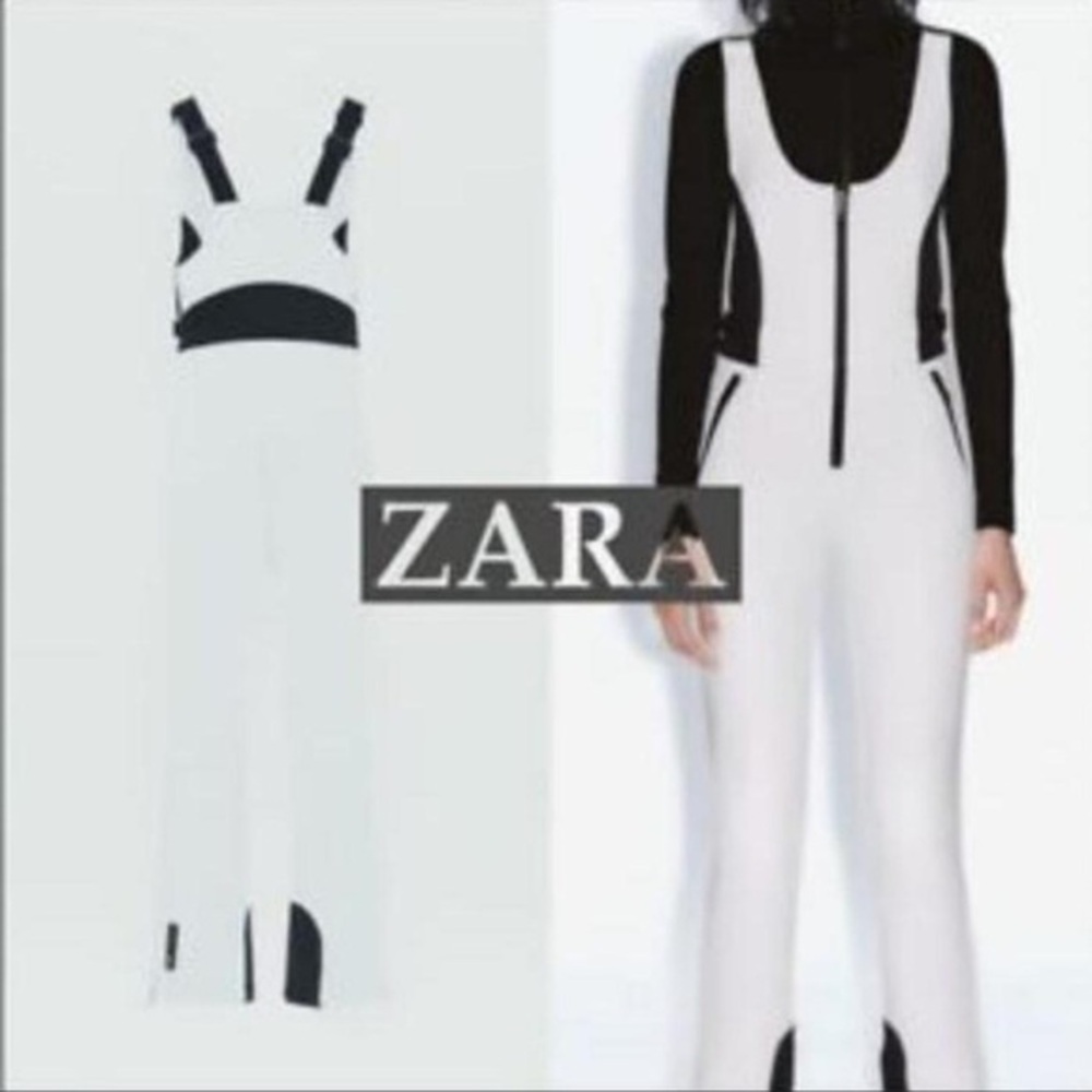 Zara NWT technical ski overall pants waterproof